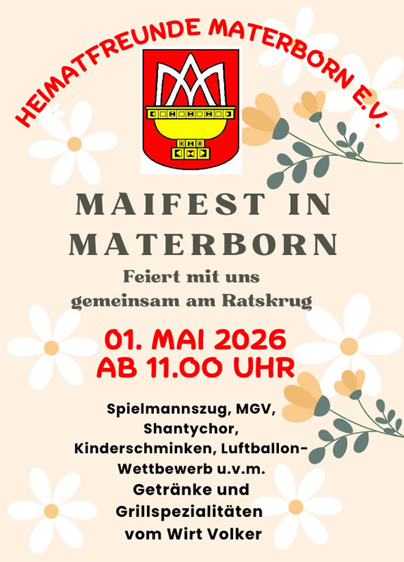 Maifest der Heimatfreunde Materborn e.V.